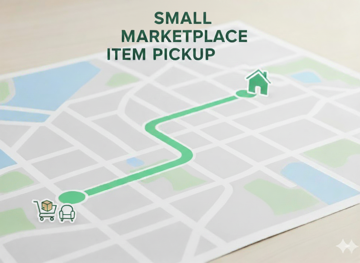Small Marketplace Item Pickup